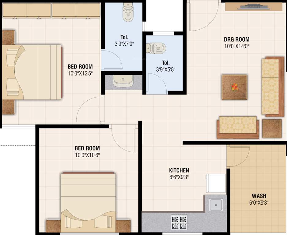  raghunandan heights Floor Plan Floor Plan