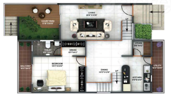  indraprastha Floor Plan First Floor Plan