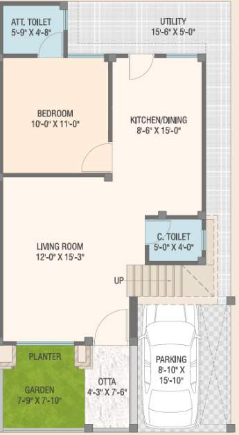  swarnim palace Floor Plan Ground Floor Plan
