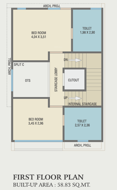 vrundavan willows Floor Plan First Floor Plan