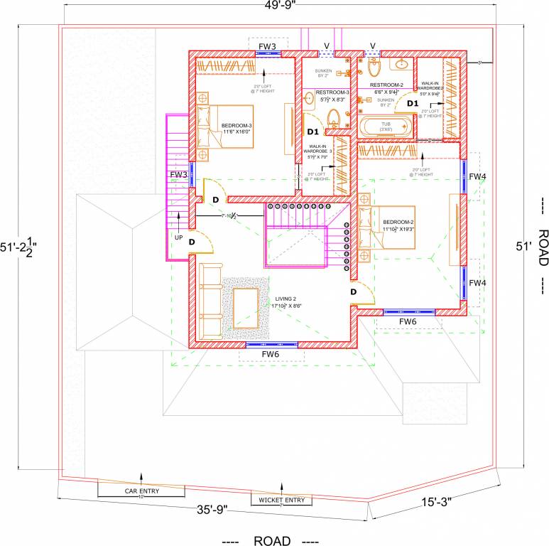 imperial garden Floor Plan First Floor Plan