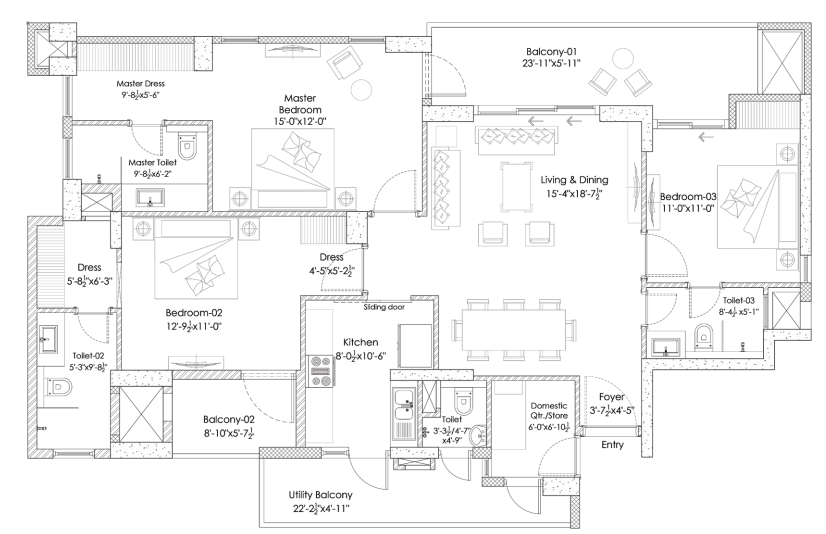 Floor Plan hightown residences Floor Plan Floor Plan