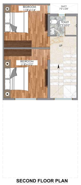  green homes Floor Plan Second Floor Plan