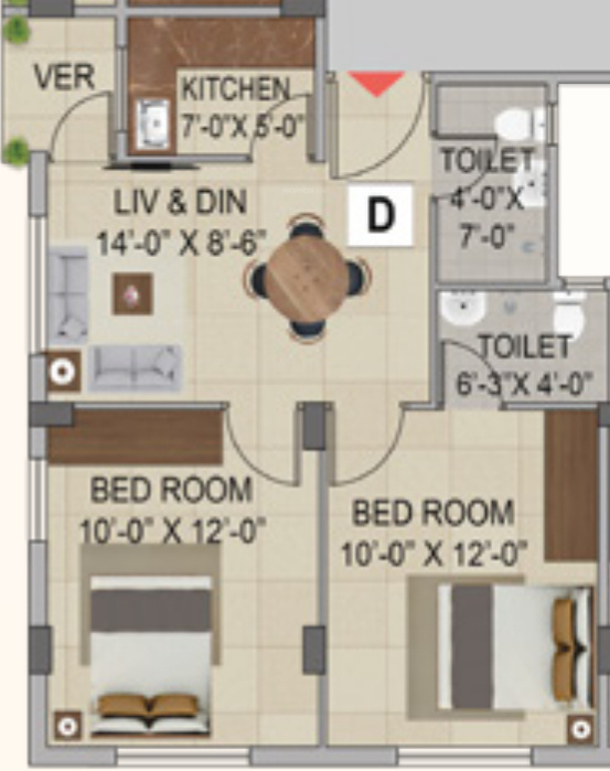 Floor Plan meena maple 1 & 2 Floor Plan Floor Plan
