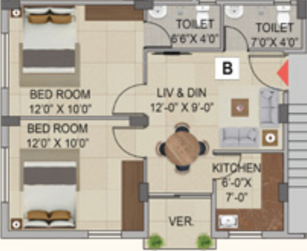 Floor Plan meena maple 1 & 2 Floor Plan Floor Plan
