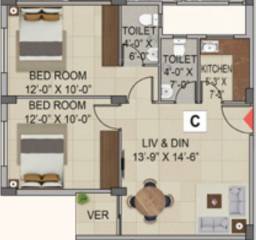  meena-maple-1-&-2 Floor Plan Floor Plan