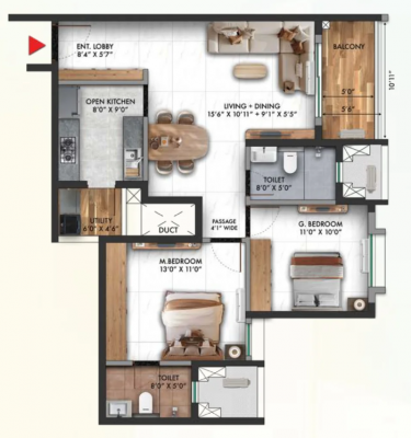  tvs-emerald-auralis Floor Plan Floor Plan