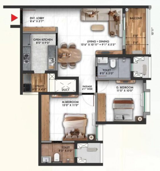  tvs-emerald-auralis Floor Plan Floor Plan