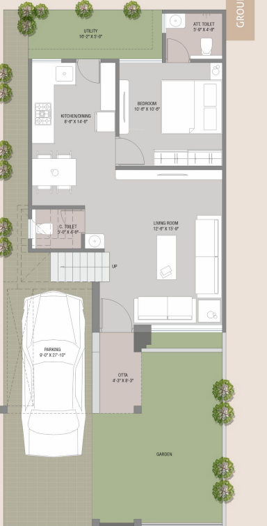 emperro 1 Floor Plan Ground Floor Plan