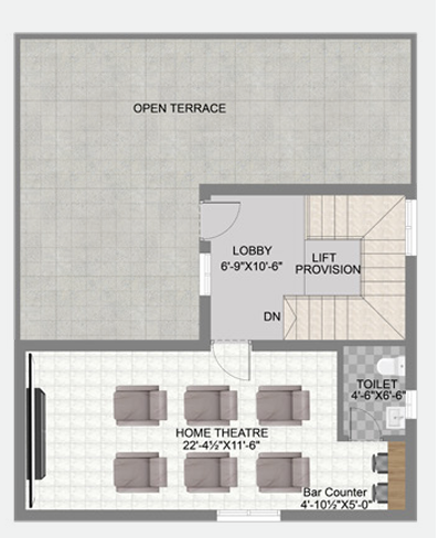 Second Floor Plan praveens serene Floor Plan Second Floor Plan