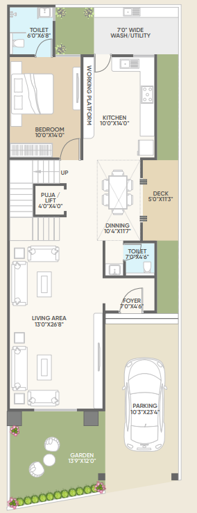  nirvana Floor Plan Ground Floor Plan