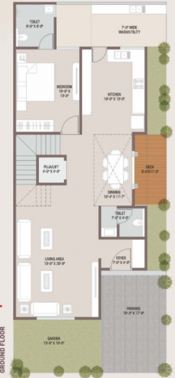  nirvana Floor Plan Ground Floor Plan