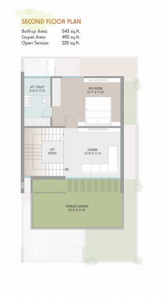  sharnam-serenity Floor Plan Second Floor Plan