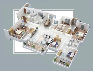 5000 Sq Ft 4 Bhk Floor Plan Image Anmol Nayantara White Oak