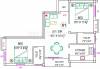 Bhuvaneshwari Bhavishya (2BHK+2T (816 sq ft) 816 sq ft)