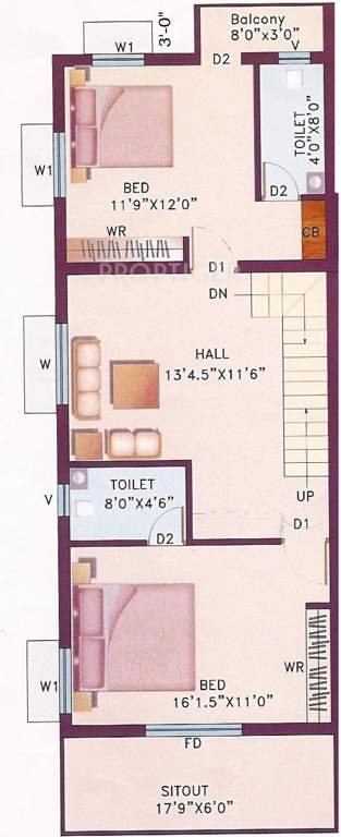 Gemma Whispering Villas (3BHK+3T (2,244 sq ft) 2244 sq ft)