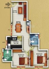 Shwas Guest House (2BHK+2T (765 sq ft) 765 sq ft)