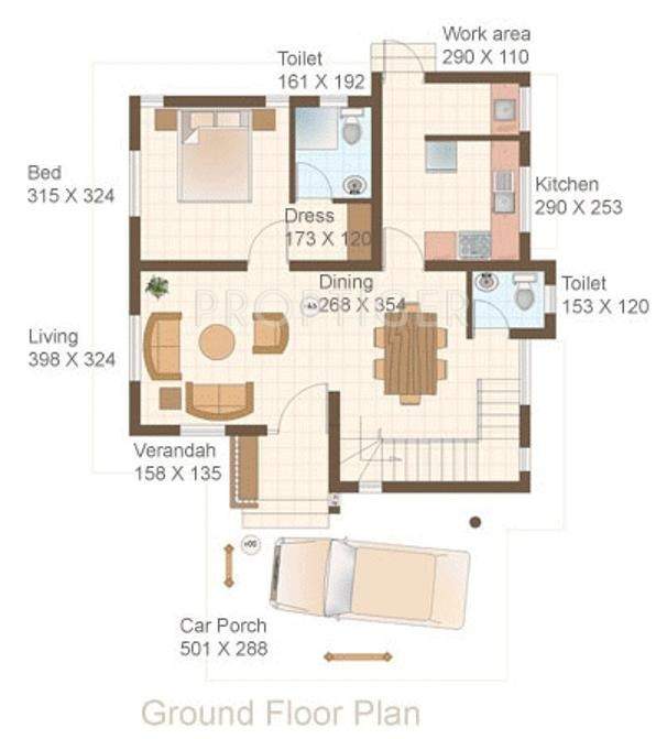 Shwas Mystic Bells (2BHK+3T (1,377 sq ft) + Study Room 1377 sq ft)