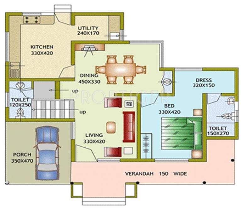 Shwas Mystic Winds (3BHK+4T (2,250 sq ft) 2250 sq ft)
