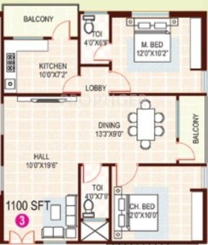 AV Srihitha Heights (2BHK+2T (1,100 sq ft) 1100 sq ft) AV Srihitha Heights (2BHK+2T (1,100 sq ft) 1100 sq ft)
