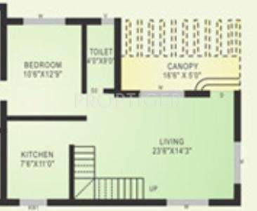 Ashapura Valley Vista I (3BHK+3T (1,200 sq ft) 1200 sq ft)