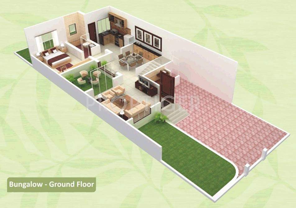 Arihant Green City Villas (3BHK+3T (2,500 sq ft) 2500 sq ft)