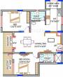 Sagar Sagar Pulmars (2BHK+2T (1,128 sq ft) 1128 sq ft)