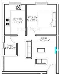 MM Bhavani Nagar (1BHK+1T (525 sq ft) 525 sq ft) MM Bhavani Nagar (1BHK+1T (525 sq ft) 525 sq ft)