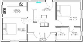 MM Bhavani Nagar (2BHK+2T (820 sq ft) 820 sq ft) MM Bhavani Nagar (2BHK+2T (820 sq ft) 820 sq ft)