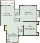 Nirman Residency (2BHK+2T (860 sq ft) 860 sq ft) Nirman Residency (2BHK+2T (860 sq ft) 860 sq ft)