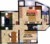 Skyline Villa Floor Plan (1BHK+1T)