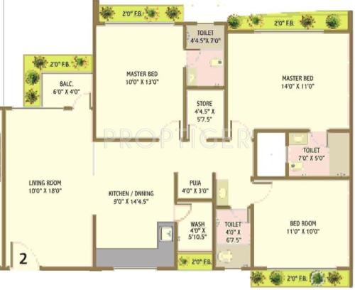 Happy Home Nandanvan III (3BHK+3T (1,750 sq ft) + Pooja Room 1750 sq ft) Happy Home Nandanvan III (3BHK+3T (1,750 sq ft) + Pooja Room 1750 sq ft)