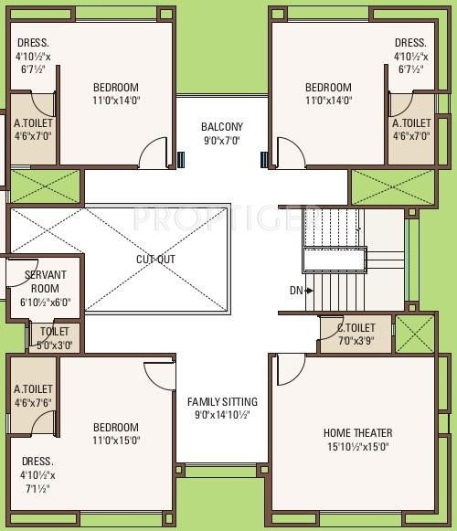 Happy Home Capital Life (6BHK+10T (5,550 sq ft) + Servant Room 5550 sq ft)