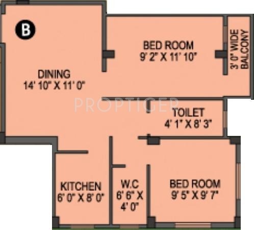Bhawani Villa (2BHK+2T (828 sq ft) 828 sq ft) Bhawani Villa (2BHK+2T (828 sq ft) 828 sq ft)