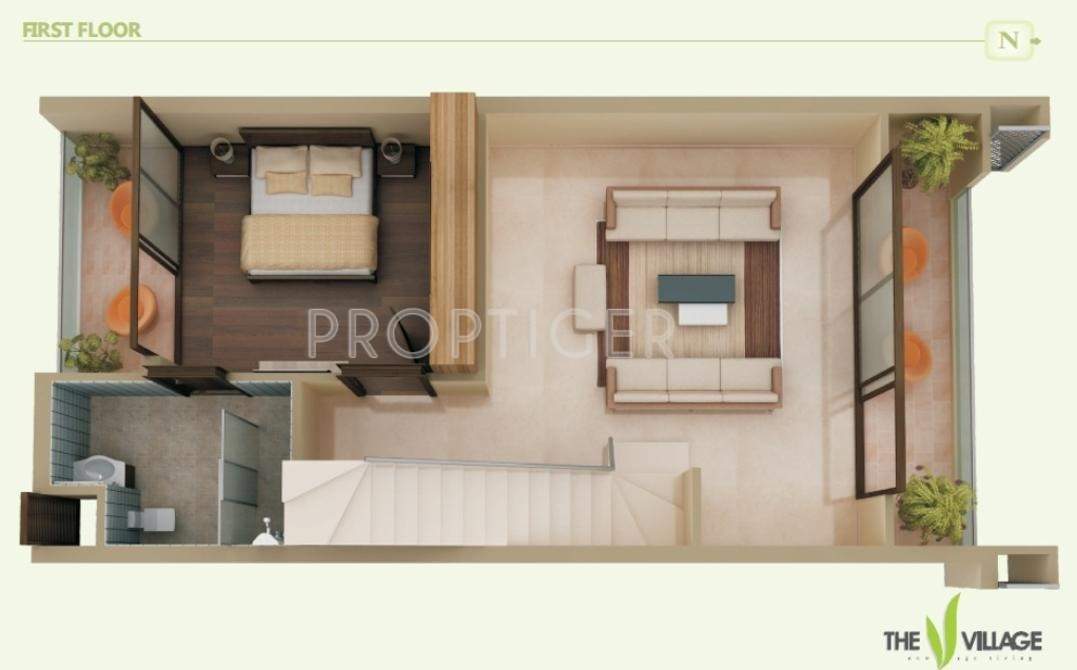 Phoenix The Commune Villas (3BHK+3T (2,700 sq ft) 2700 sq ft)