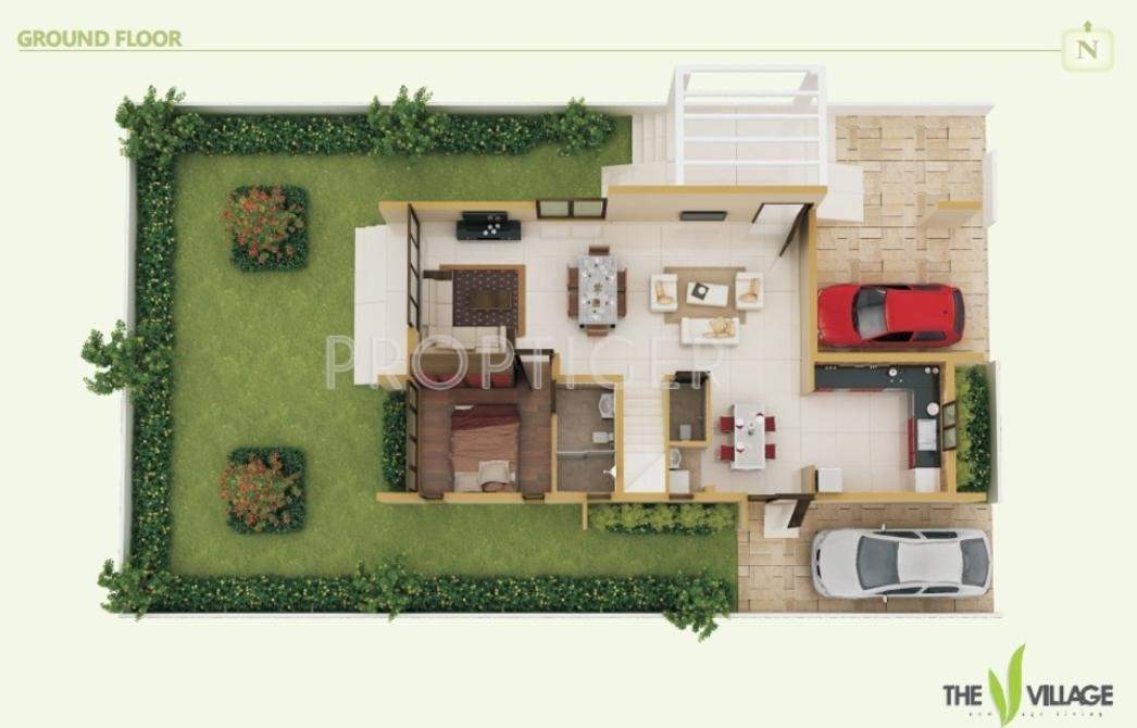 Phoenix The Commune Villas (5BHK+6T (4,400 sq ft) 4400 sq ft)