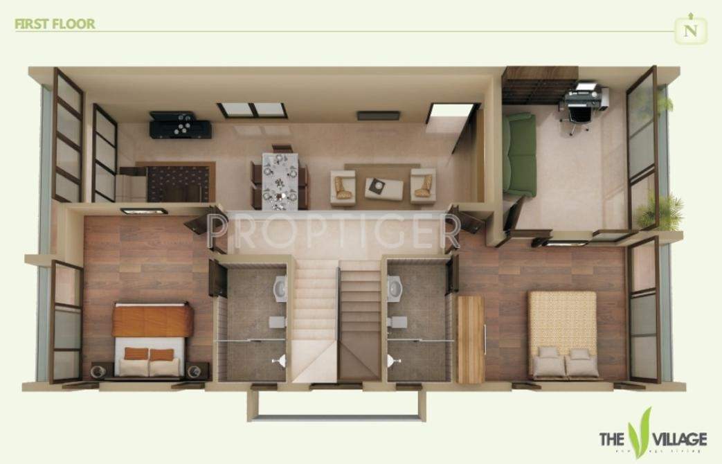 Phoenix The Commune Villas (5BHK+6T (4,400 sq ft) 4400 sq ft)