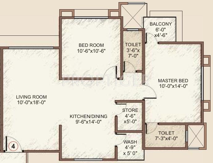 Happy Home Nakshatra Embassy (2BHK+2T (1,246 sq ft) 1246 sq ft) Happy Home Nakshatra Embassy (2BHK+2T (1,246 sq ft) 1246 sq ft)