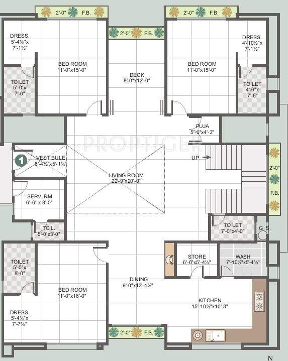 Happy Home Vastu Luxuria (6BHK+8T (6,408 sq ft) + Pooja Room 6408 sq ft)