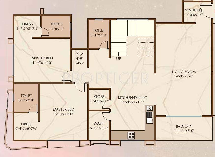 Happy Home Vastu Discovery (5BHK+7T (4,842 sq ft) + Servant Room 4842 sq ft)