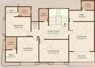 Happy Home Vastu Discovery (5BHK+7T (4,842 sq ft) + Servant Room 4842 sq ft)
