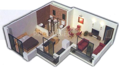 Neo Residency (1BHK+1T (650 sq ft) 650 sq ft)