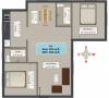 United Reside (2BHK+2T (934 sq ft) 934 sq ft)