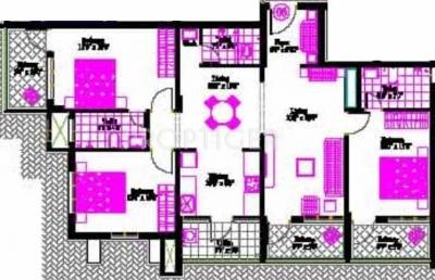  Marigudi Heights (3BHK+3T (1,520 sq ft) 1520 sq ft)