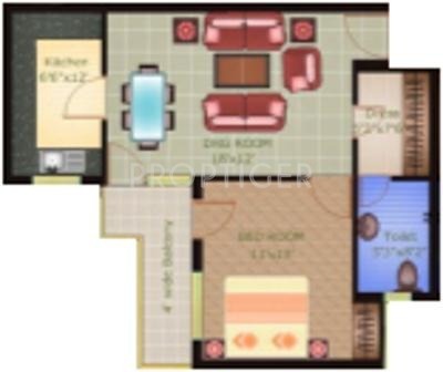 Giriraj Shri Krishna Sharanam (1BHK+1T (825 sq ft) 825 sq ft) Giriraj Shri Krishna Sharanam (1BHK+1T (825 sq ft) 825 sq ft)