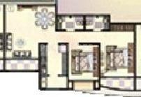 Chheda Aakansha Apartments (2BHK+2T (970 sq ft) 970 sq ft)