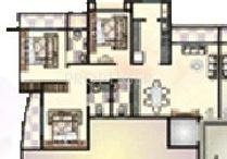 Chheda Aakansha Apartments (3BHK+3T (1,330 sq ft) 1330 sq ft)