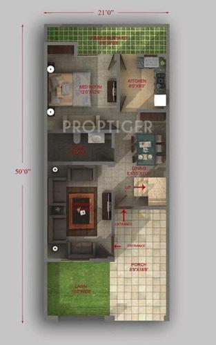 Satyam Yashoda Residency Viila (3BHK+3T (1,800 sq ft) 1800 sq ft)