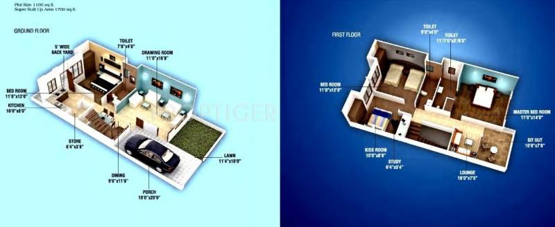 Aaradhya Smart City Phase I (4BHK+4T (1,700 sq ft) 1700 sq ft)
