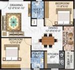 Samruddhi Uplands (2BHK+2T (1,065 sq ft) 1065 sq ft) Samruddhi Uplands (2BHK+2T (1,065 sq ft) 1065 sq ft)